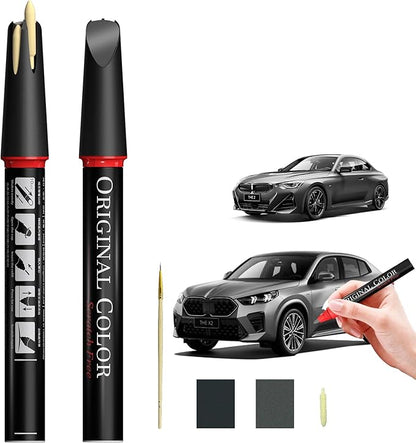 Carhoo B43/C45 Racing Grey Touch Up Paint Suitable For BMW, Genuine Custom Color Absoulutely Without Color Differences (16ml)
