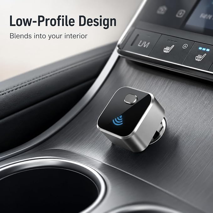 2026 Upgraded Wireless CarPlay Adapter for Acura ADX ILX Integra 2019-2025, Mini Size Plug & Play Adapter, Fast Auto-Connect, iPhone & Android Auto Compatible Car