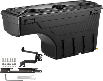 GEARLAST Truck Bed Storage Box Fit for Chevy/GMC Silverado/Sierra 2500/3500HD 2020-2025 Passenger Side, Right Toolboxs