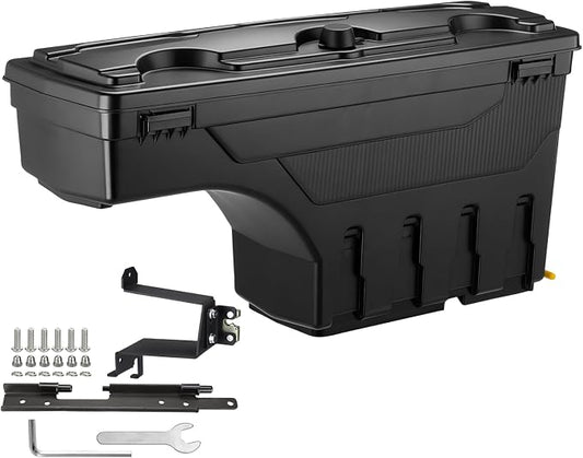 GEARLAST Truck Bed Storage Box Fit for Chevy/GMC Silverado/Sierra 2500/3500HD 2020-2025 Passenger Side, Right Toolboxs