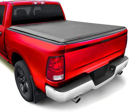 MaxMate Soft Roll-up Truck Bed Tonneau Cover Compatible with 2009-2018 Dodge Ram 1500; 2010-2026 2500 3500; 2019-2024 Classic | 6'4" (76") Bed | TCD169014