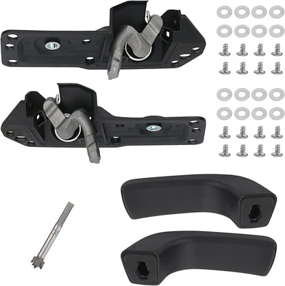 APPERFiT Interior Door Handle Repair Kit (Pair) Compatible with 2007-2014 Chevy Silverado GMC Sierra 1500/2500 HD / 3500 HD Replaces 20833606 20871488 20833602 20871483