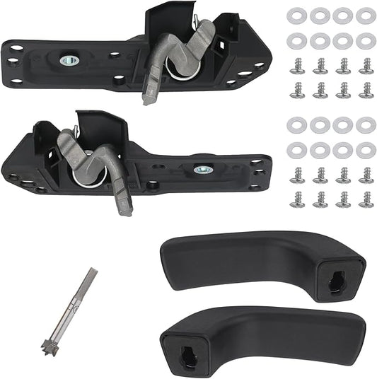 APPERFiT Interior Door Handle Repair Kit (Pair) Compatible with 2007-2014 Chevy Silverado GMC Sierra 1500/2500 HD / 3500 HD Replaces 20833606 20871488 20833602 20871483