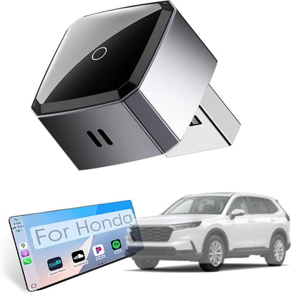 Wireless Carplay Adapter for iPhone, Convert Wired to Apple Carplay Wireless Adapter, Mini Size, Plug and Play, Connection Stable No Delay Car Play for Honda Special Models