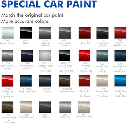 Crimson Red/Siren Red G1E/WA405Y Touch Up Paint Compatible with GMC, DIY Car Paint Scratch Repair, Automotive Paints, Quick & Easy Fix Scratch Repair for Sierra/Terrain/Yukon/Acadia