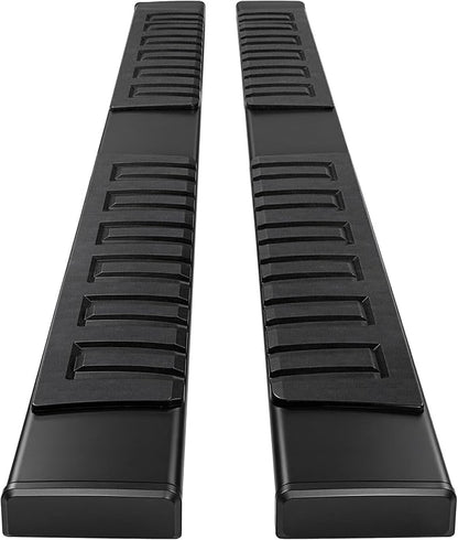 PZ 6" Running Boards Side Steps Compatible with 2019-2026 Chevy Silverado/GMC Sierra 1500 Crew Cab,2020-2026 Silverado/Sierra 2500/3500HD,500LBS No Drill Truck Running Boards Direct Fit Nerf Bar