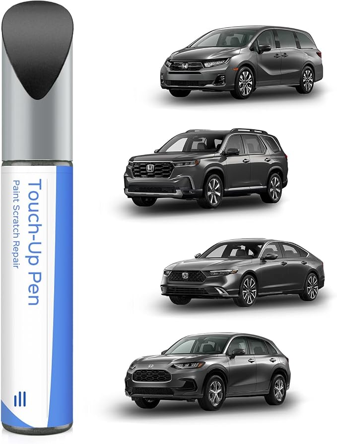 NH-797M Modern Steel Metallic Touch Up Paint Compatible with Honda Exact Match Chips and Nicks Touch Up