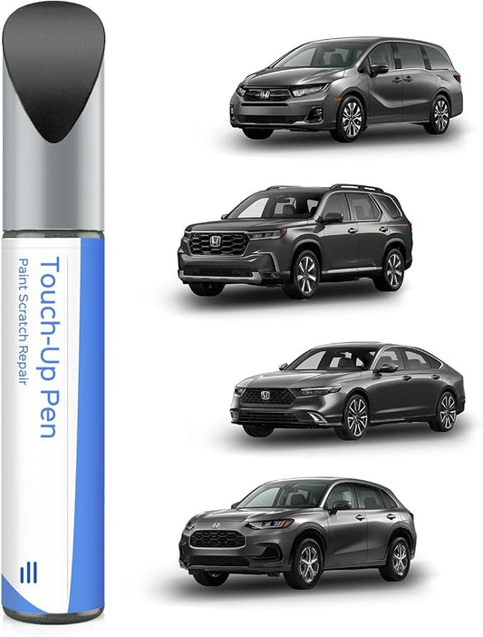 NH-797M Modern Steel Metallic Touch Up Paint Compatible with Honda Exact Match Chips and Nicks Touch Up