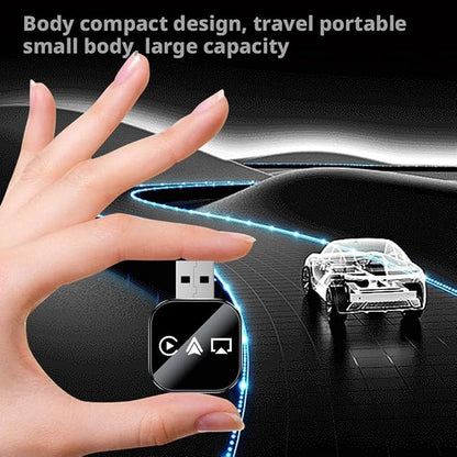 2026 Upgrade 3 in 1 Screen Mirroring for iOS Android Phone,Wired to Wireless Screen Mirroring Carplay Adapter for Car,Mirror Link Auto Adapter with 2.4/5Ghz WiFi & Bluetooth 5.0