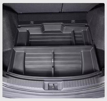 Heavy-Duty Trunk Organizer for 2023-2025 Honda CR-V, Insert Cargo Rear Hatch Hidden Storage Box fits CRV EX EX-L LX Touring Accessories