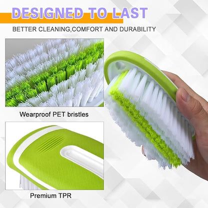 Carpet and Upholstery Cleaning Brush, Household Hard Bristle Brush, Car Plastic Gap Cleaning Brush, Universal Auto Detailing Brush for Car Interior Seat, Clothes and Sofa Cleaning