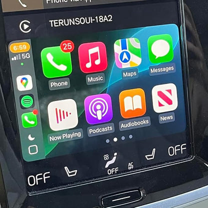 CarPlay Wireless CarPlay Adapter for iPhone for Volvo XC90 XC60 XC40 S60 V90 Accessories, Convert Wired to Wireless CarPlay Adapter (carplay Model A)