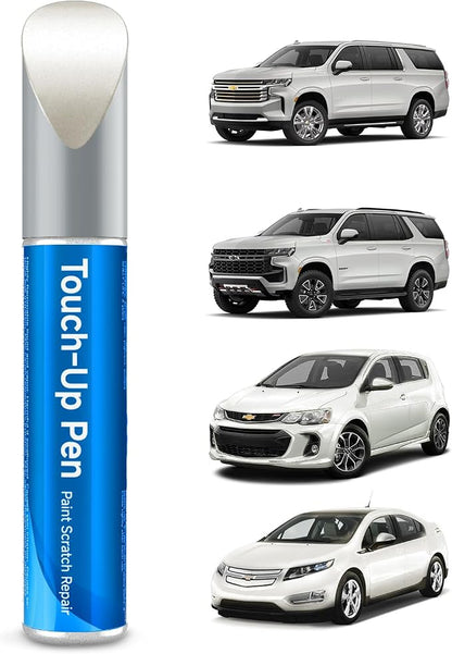 GBN/WA800J/98 White Diamond Metallic Tricoat Touch Up Paint Compatible with Chevrolet GMC Buick Cadillac Exact Match Touch Up Paint Car Scratch Repair