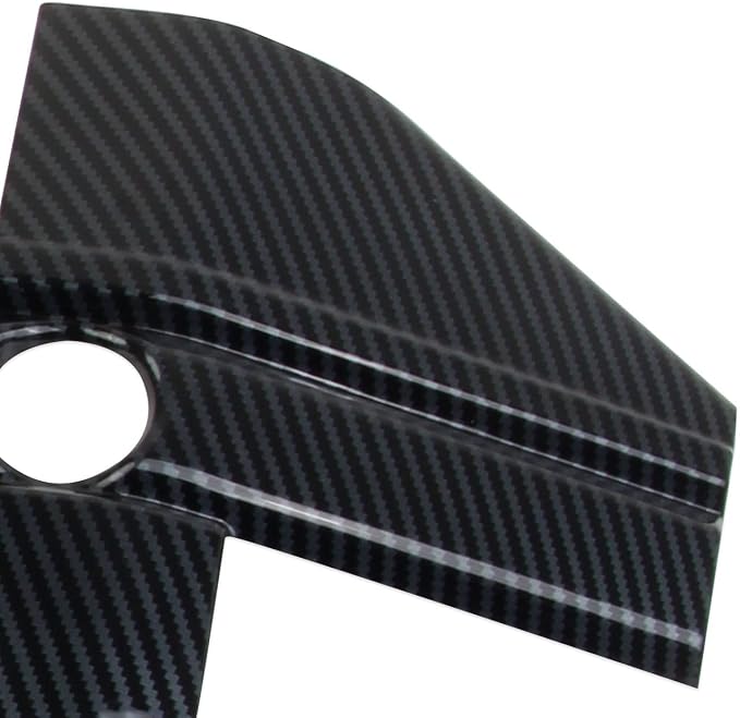 Carbon Fiber Center Console Dashboard AC Air Vent Cover Trim for 2022-2025 Nissan Pathfinder