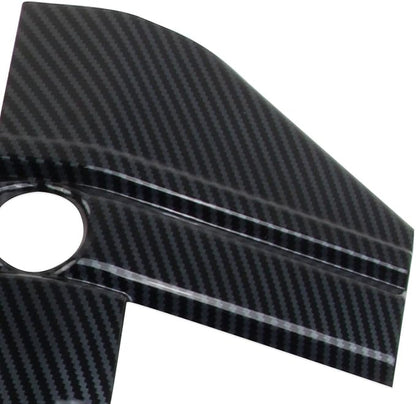 Carbon Fiber Center Console Dashboard AC Air Vent Cover Trim for 2022-2025 Nissan Pathfinder