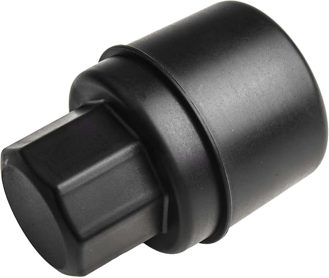Wheel Tire Sponge Brush for Car Polishing and Waxing with Protective Lid, Featuring Curved and Flat Shape Applicators (Black trim)