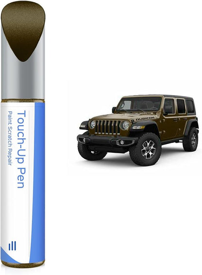 PGG Sarge Green Touch Up Paint Compatible with Jeep Exact Match Chips and Nicks Touch Up
