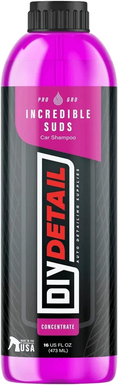 diy detail Incredible Suds T2 – Rich, Luxurious Foam Car Wash Soap | pH Neutral, Paint-Safe Vehicle Wash for Cars, Trucks, RVs & Motorcycles | Foam Cannon & Hand Wash Ready | Car Shampoo 16oz Bottle