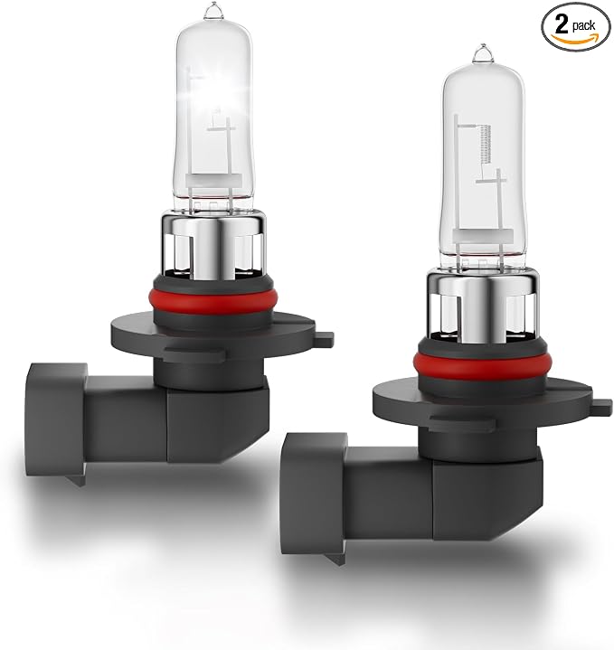 9005 HB3 Halogen Headlight Bulb,3800K, 4000 Lumens,12V 55W Standard Halogen Light Bulb,Head Light Bulbs for Car,High Brightness Headlight Bulb,Headlight Bulbs High and Low Beam,Pack of 2