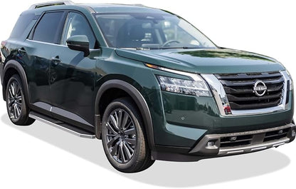 APS 6in 304 Stainless Steel (Polished Flat Style) Running Boards Side Bars Compatible with Nissan Pathfinder 2022-2026