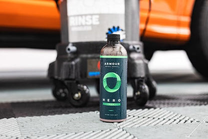 Armour Detail Supply HERO Rinseless Car Wash - Eco-Friendly Alternative to Soap Car Washes, Safe on all Vehicles, Deep Cleaning - 1 Gallon