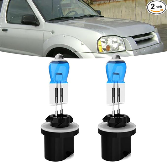 Fog lights Fit For Nissan Frontier 2003-2004 Halogen Headlight Bulbs,880/881/H27 Fog Lights Bright Lights Combo,Plug & Play,Pack of 2 (Nissan Frontier 2003-2004 Halogen Fog Lights)
