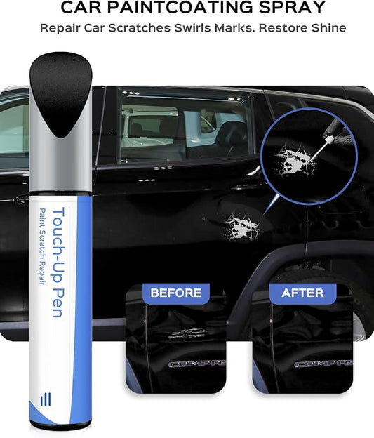 PXR/AXR Brilliant Black Pearl Touch Up Paint Compatible with Jeep Exact Match Chips and Nicks Touch Up