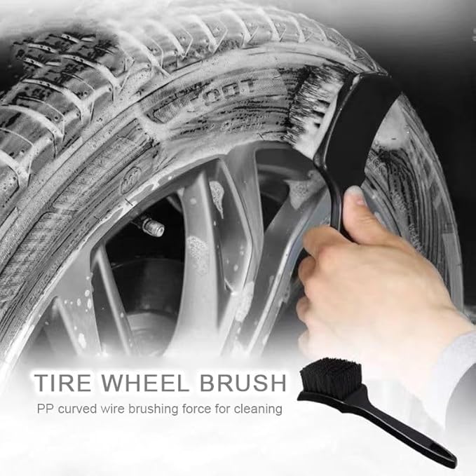 Carpet Brushes for Cleaning, Scrub Brush for Floor Mats, Cleaning Brush for Car Interior and Home, Simple and Practical (1, Black)