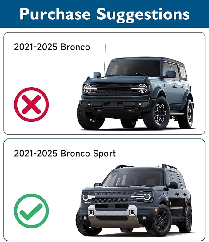 BIBLOZ Car Windshield Sun Shade for Ford Bronco Sport 2021-2025 2026 Accessories Foldable Car Sunshade Front Windshield Sun Visor PET Reflective Material(Not for Bronco)