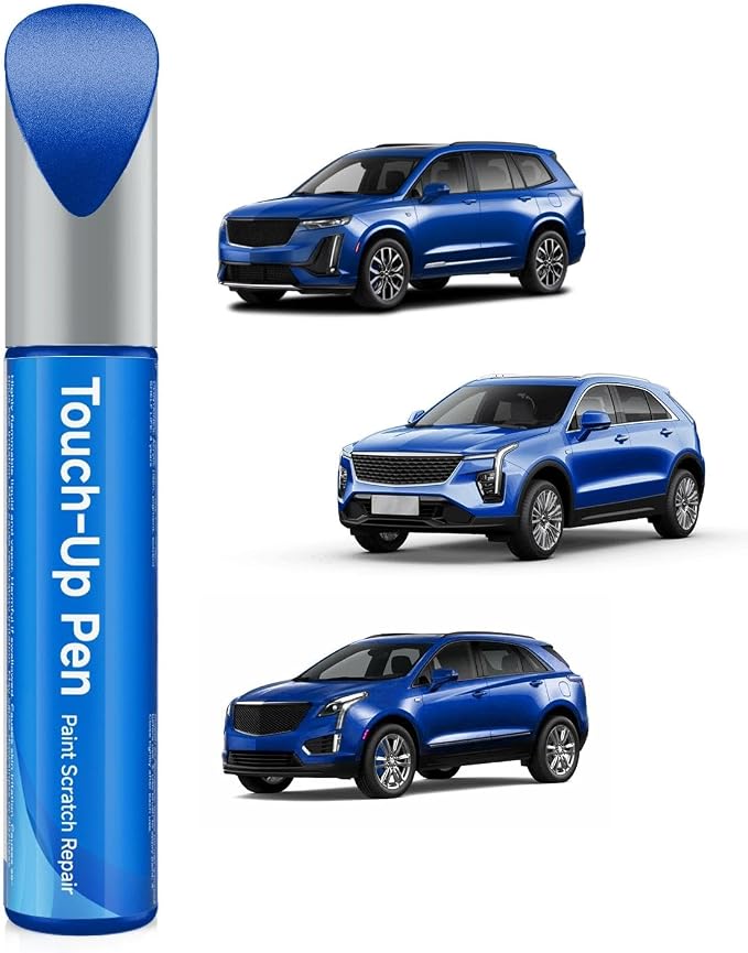 GTR/WA705U Opulent Blue Metallic Touch Up Paint Compatible with Cadillac Exact Match Touch Up Paint Car Scratch Repair