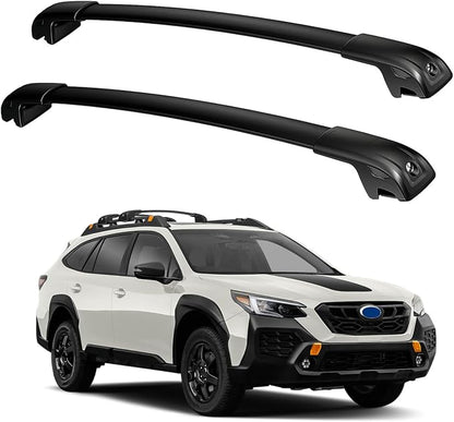300lbs Roof Rack Cross Bar Compatible with Subaru Outback Wilderness 2022-2025 (Only Fit Wilderness), Aluminum Roof Rails Crossbar for Rooftop Cargo Kayak Bike Snowboard