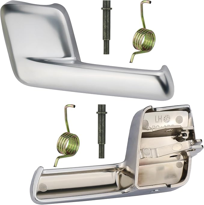 TQPONLY Interior Door Handle Left Driver Side,Compatible with 2003-2006 Ford Expedition Front or Rear,Inner Handle Inside Door Lever