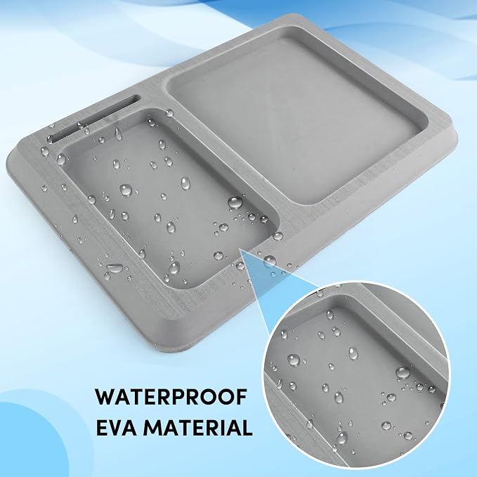 EVA Foam Boat Dash Pad, Anti-Slip Boat Dash Organizer Perfect for Fishing Center Consoles (6Color,2Size)