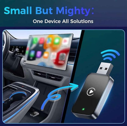 Car Wireless CarPlay Adapter for Land Rover Range Rover Sport 2019-2023 2024 2025, Plug & Play, Play Stable Connection No Latency, Converts Wired to Wireless