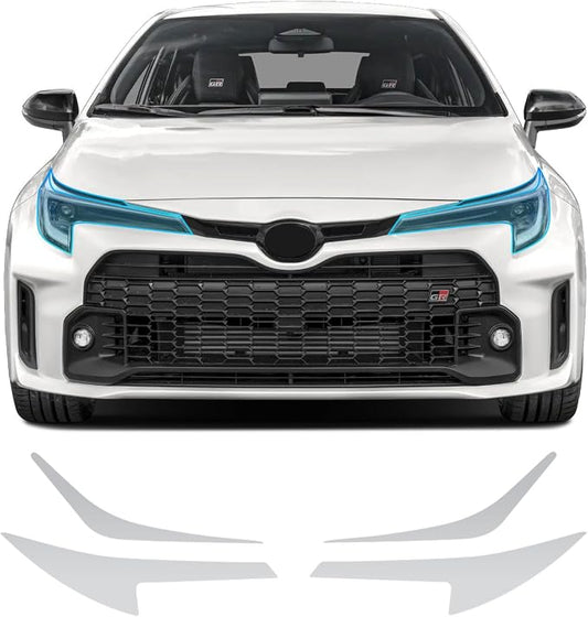 for Toyota Corolla GR 2023-2024 TPU Clear 9Mil Pre-Cut Paint Protection Film Car Vinyl Wrap,PPF Transparent Protective Anti-Scratch Self Adhesive Waterproof Car Wrap Film,for Headlight