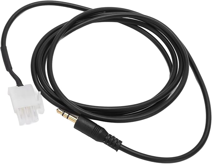 Yctze Car Bluetooth Module Motor Aux Cable 3pin to 3.5mm Jack Motorcycle Accessory Replacement for Goldwing GL1800