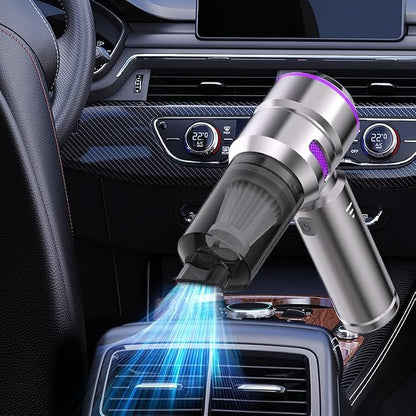 Handheld Car Vacuum Cordless, 22000Pa High Power Car Vacuum Cleaner and Air Duster, 2026 Upgrade 4-in-1 Car Vacuum Portable Cordless with 10 Multi-Nozzles for Small Jobs, Car, Home, Desk, Keyboard