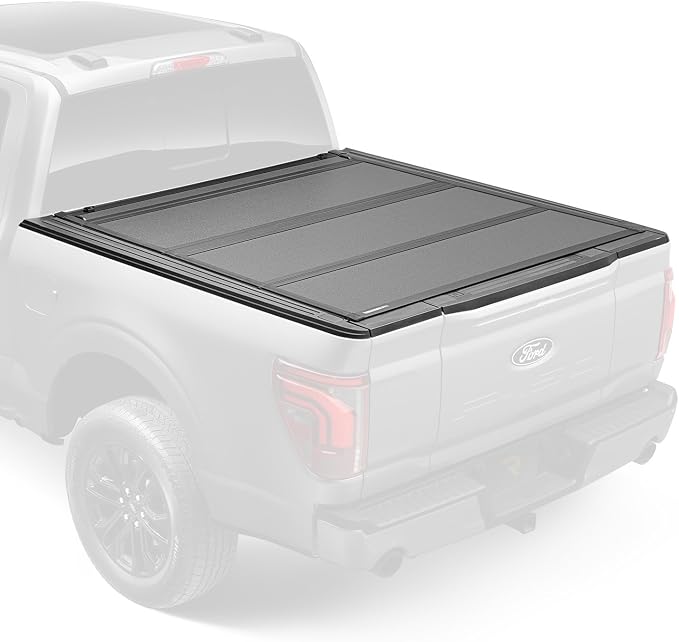 RealTruck BAK BAKFlip MX4 Hard Folding Truck Bed Tonneau Cover | 448327 | Fits 2015-2020 Ford F-150 6' 7" Bed (78.9")