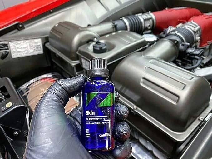 CARPRO CQUARTZ Skin PPF & Vinyl Nano-Coat - UV Protection for Wrapped Vehicles with Vinyl Film, UVA & UVB Resistant (50mL)