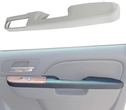 926-740 Upgraded Door Armrest Repair Front Right Side Door Panel Handle Gray Compatible with 2010-2014 Chevy Silverado Suburban Avalanche Tahoe,GMC Sierra Yukon Replaces 84127326