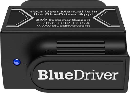 BlueDriver Bluetooth Pro OBDII Scan Tool for iPhone & Android - No Subscription Fee - OBD2 Car Scanner and Code Reader - Diagnose Check Engine, ABS, SRS, Airbag & 7000+ Issues on Vehicles 1996+