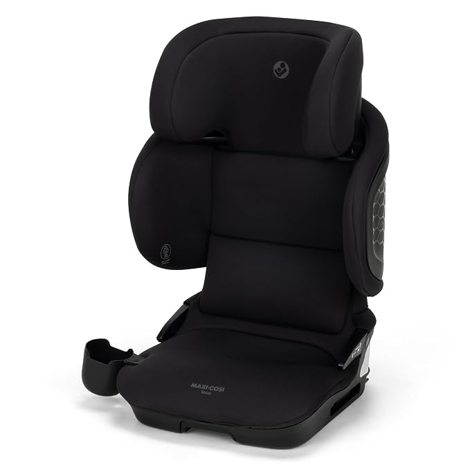 Maxi-Cosi Tanza Belt-Positioning Booster Car Seat with Back, Foldable Car Seat, Sea Shadow