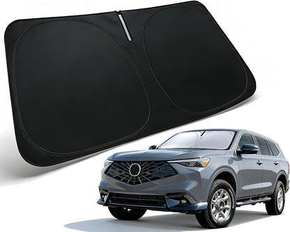 Windshield Sun Shade for 2025 2026 Acura ADX Accessories, Car Front Window Sun Visor Protector & Heat Shield | 240T Sunshade Protection Blocks UV Rays Keep Your Car Cooler