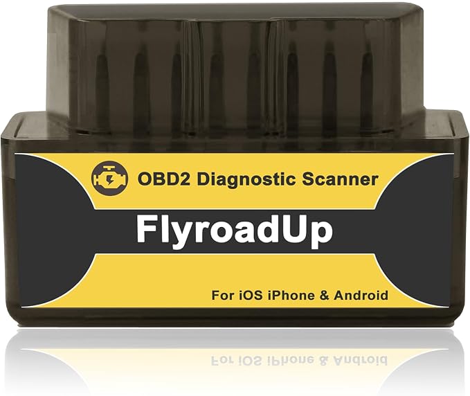 Bluetooth OBD2 Scanner for iOS iPhone & Android, Wireless Car Code Reader Diagnostic Tool for Check Engine Light, Works on OBDII Vehicles 1996 & Newer