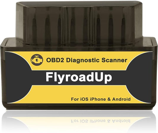 Bluetooth OBD2 Scanner for iOS iPhone & Android, Wireless Car Code Reader Diagnostic Tool for Check Engine Light, Works on OBDII Vehicles 1996 & Newer