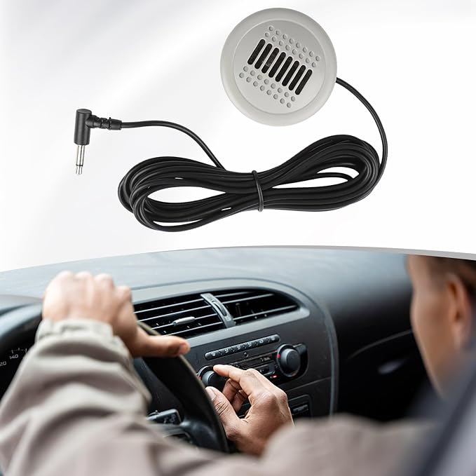 3.5MM Microphone Mic Car Audio Wired for Android Radio Navigation External Extension Cable 300CM for BNW and Other Models