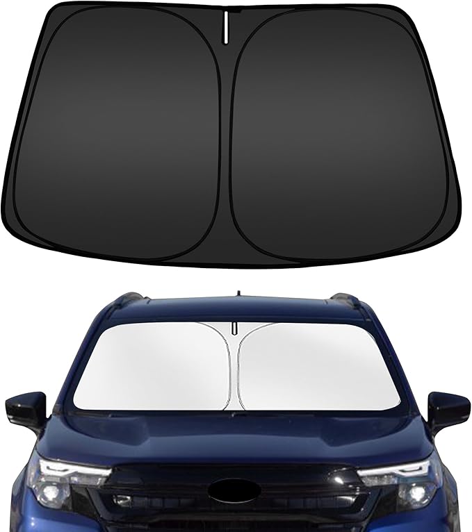 ARISMOTOR Windshield Sun Shade for Subaru Forester 2025-2026, Custom Fit Foldable Front Window Sunshade Sun Visor Protector, Block UV Rays Keep Your Car Cooler