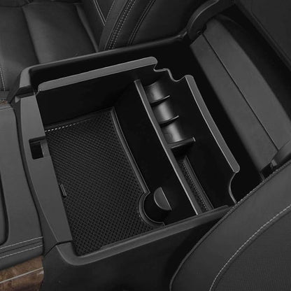 DNA MOTORING ZTL-Y-0020 Center Console Armrest Organizer Tray (for 16-17 Nissan Maxima), 1 Pack,Black
