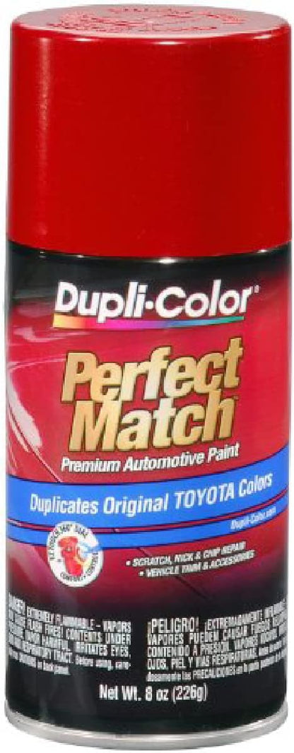Dupli-Color - EBTY16187-6pk BTY1618 Metallic Barcelona Red Auto Spray Paint for Scion & Toyota Vehicles (8 oz) - 6 Pack