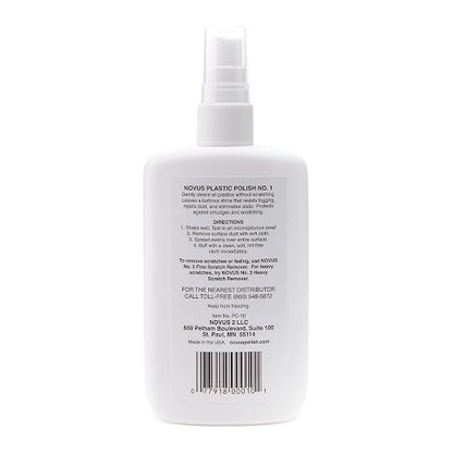 NOVUS 7020 | Plastic Clean & Shine #1 | 8 Ounce Bottle